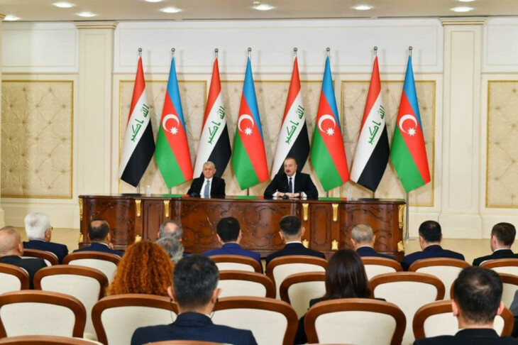 <p>Azərbaycan və İraq prezidentləri mətbuata bəyanatlarla çıxış ediblər +FOTO=6</p>